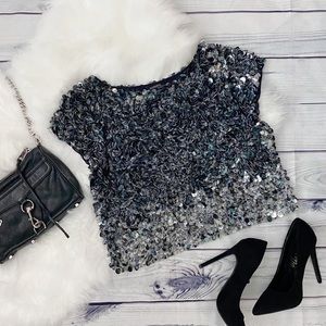 🌹All Saints Hand Graffiti Top🌹